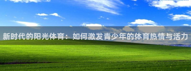 MK体育官方正版app集团logo：新时代的阳光体育：如何激