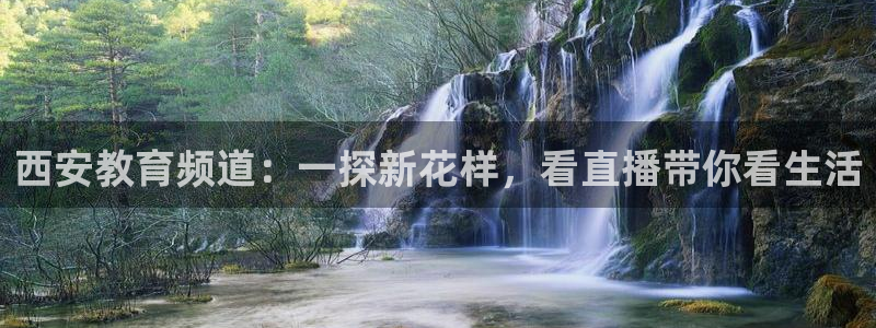so米体育在线高清直播：西安教育频道：一探新花样，看直播带你看生活